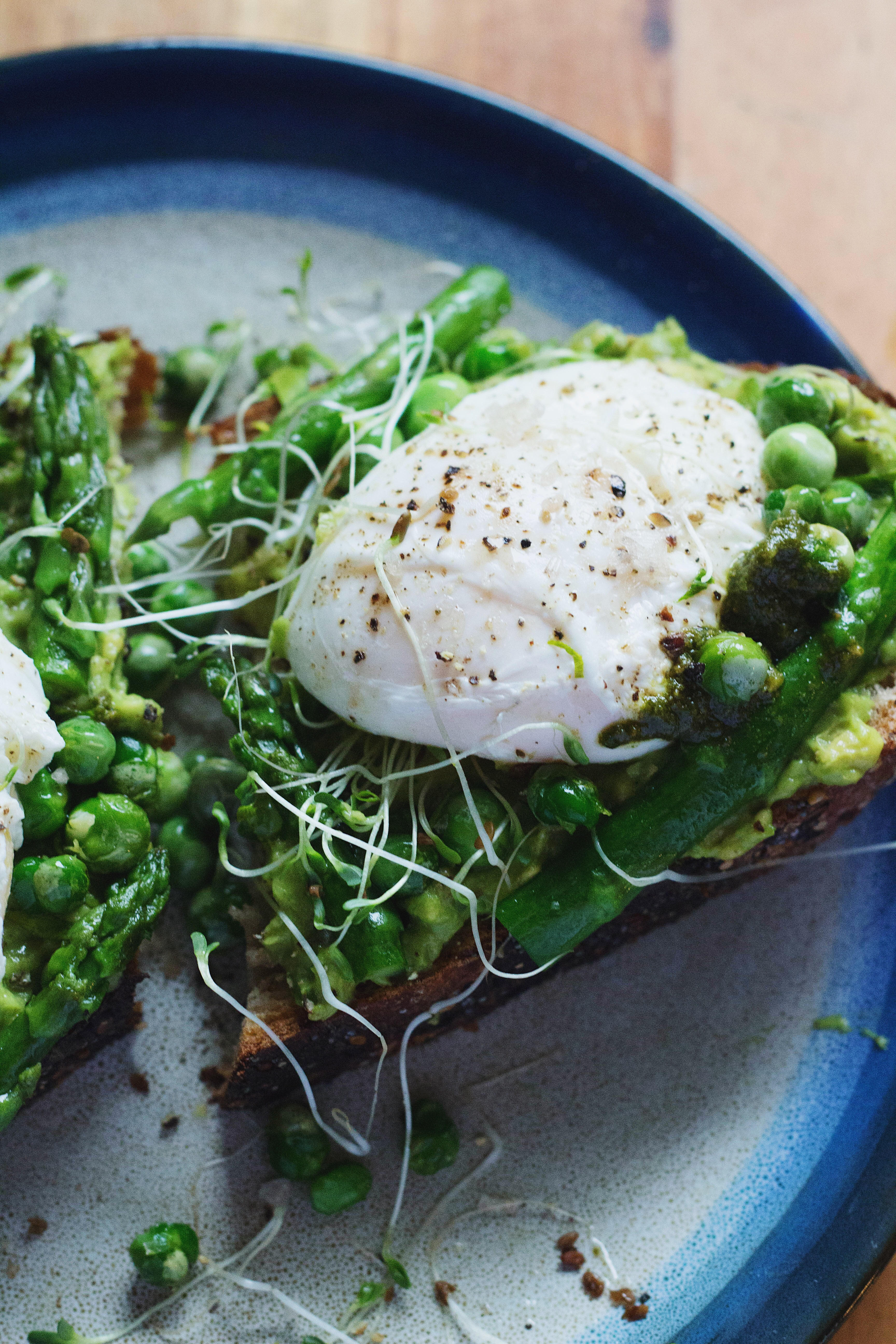 Poached Eggs and Avocado Toast